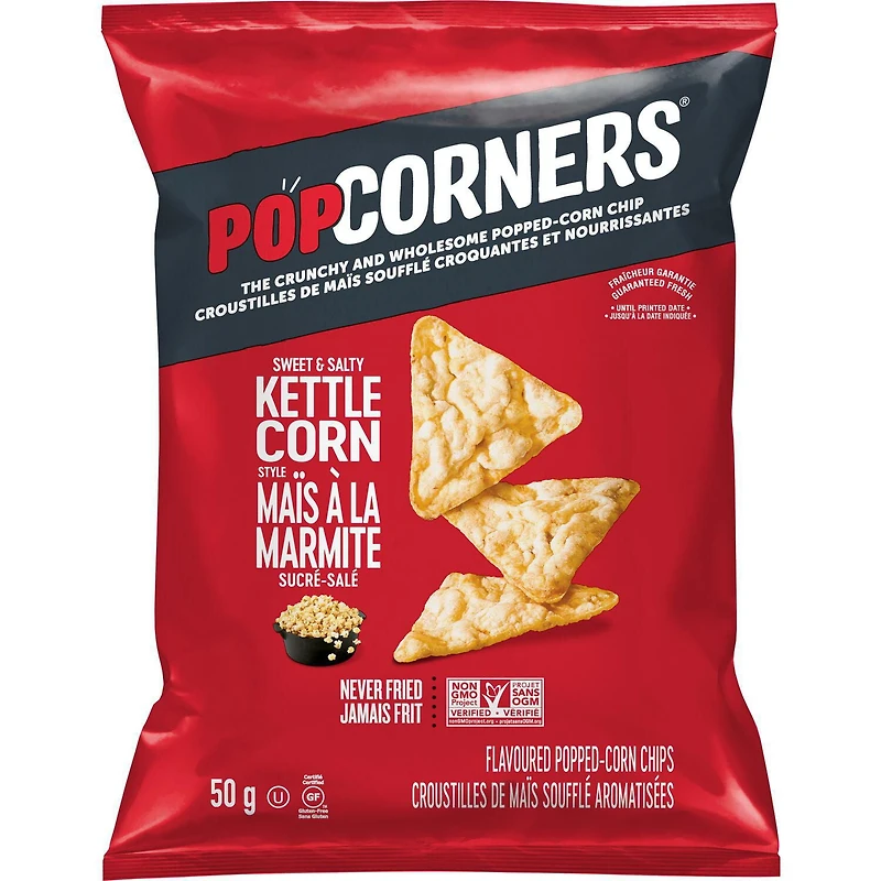 PopCorners Sucre & Sale 50 grammes