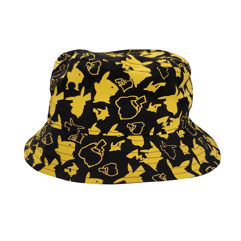 Boys Pokemon Pikachu All Over Bucket  Hat