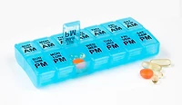 Equate Twice Daily Pill & Vitamin Planner, Box