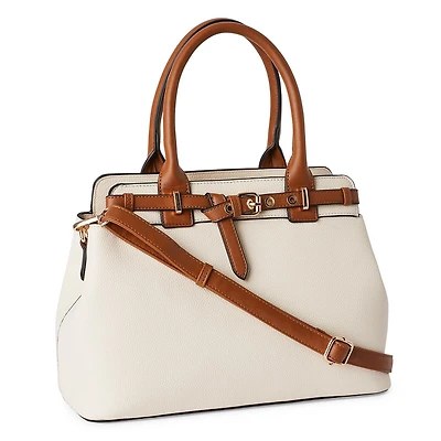 Time and Tru Women's Satchel Bag, One Size
