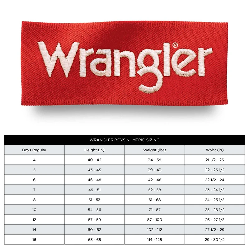 Wrangler Garçons Pantalon Cargo Utilitaire