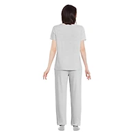 George Women's Hacci Jersey Pajamas 2-Piece Set