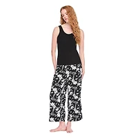George Women's Two Piece Capri Pajama Set