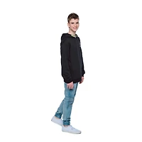 Sweat à capuche pour garçon Mini Pop Kids Only Good Vibe