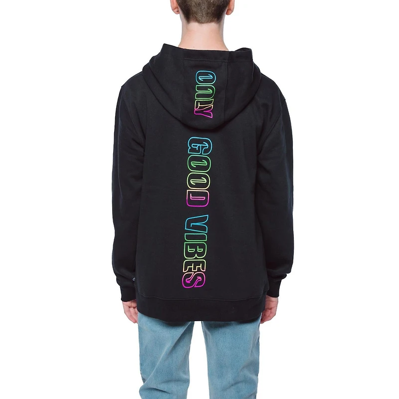 Sweat à capuche pour garçon Mini Pop Kids Only Good Vibe