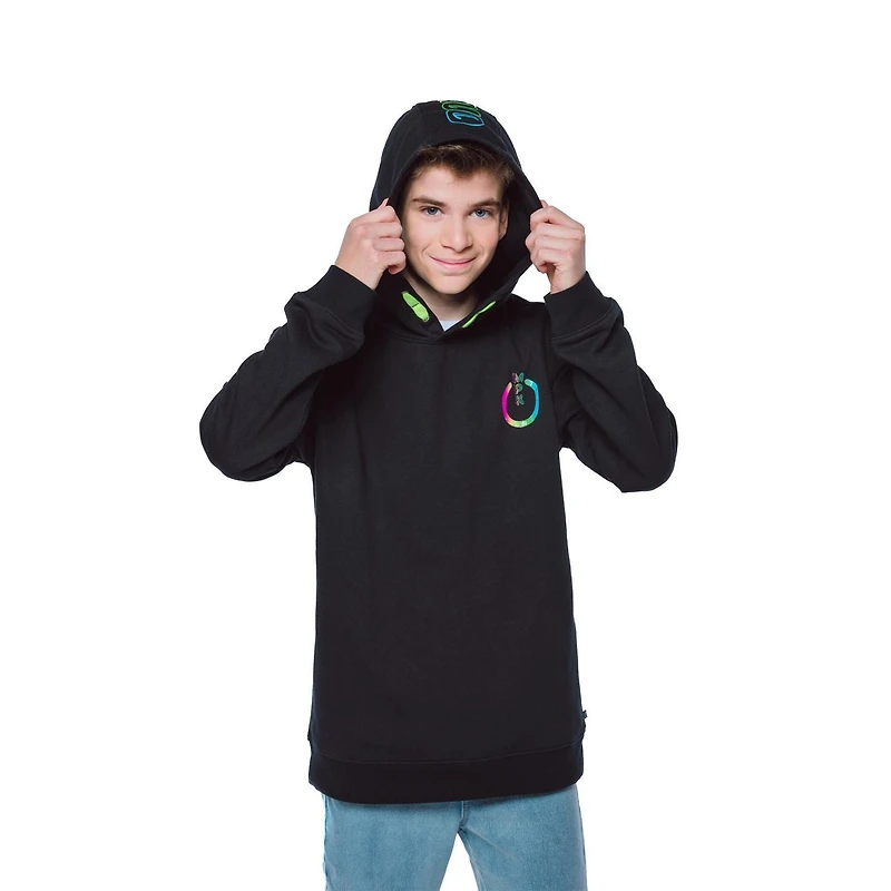 Sweat à capuche pour garçon Mini Pop Kids Only Good Vibe