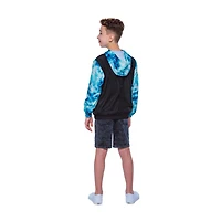 Boys Mini Pop Kids Blue Waves Jacket