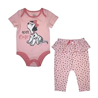 Disney Fille Dalmatians 2pièces caches-couches et legging