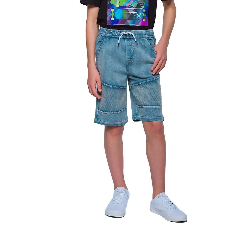 Boys Mini Pop Kids Cloud Burst Denim Short