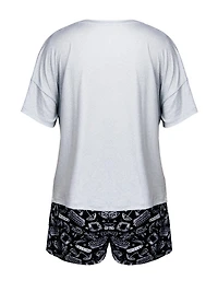Ensemble pyjama deux pièces pour dames de Friends