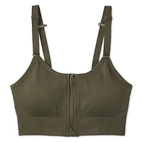 Soutien-gorge sport zippé Athletic Works pour femmes