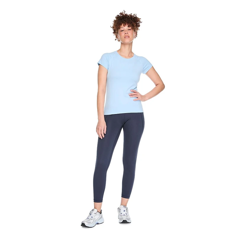 Athletic Works Women's Short-Sleeve Seamless T-Shirt