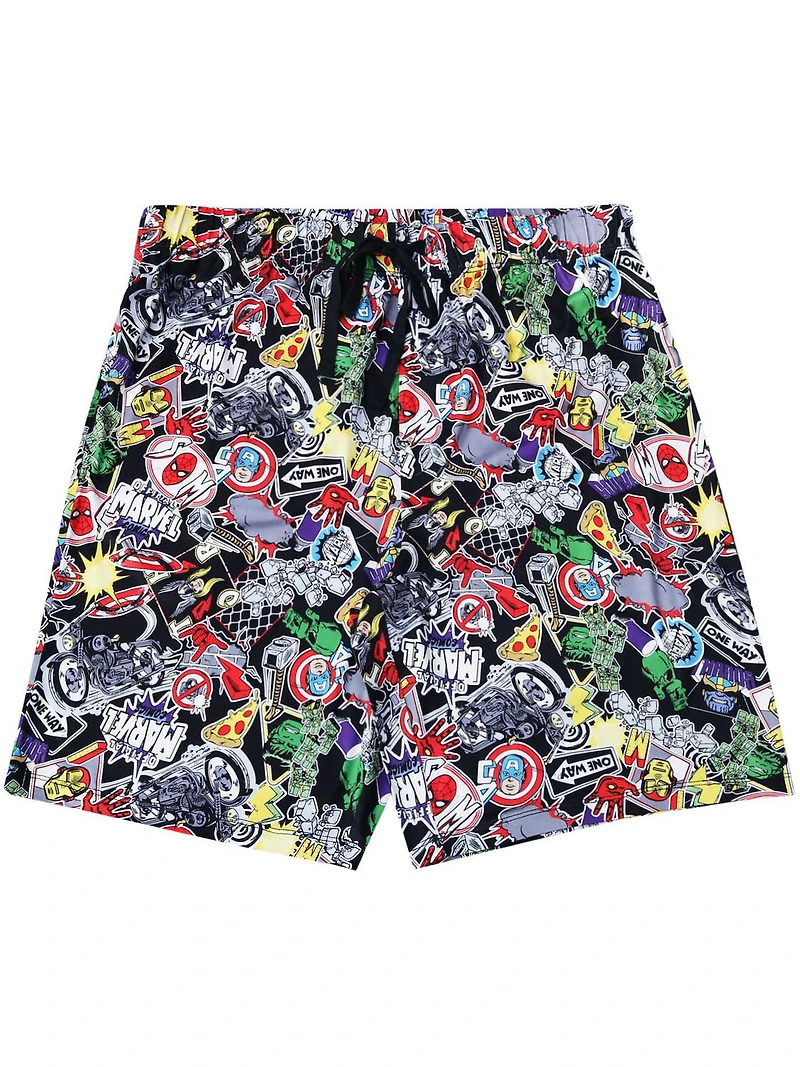 Marvel Knit Sleep Shorts