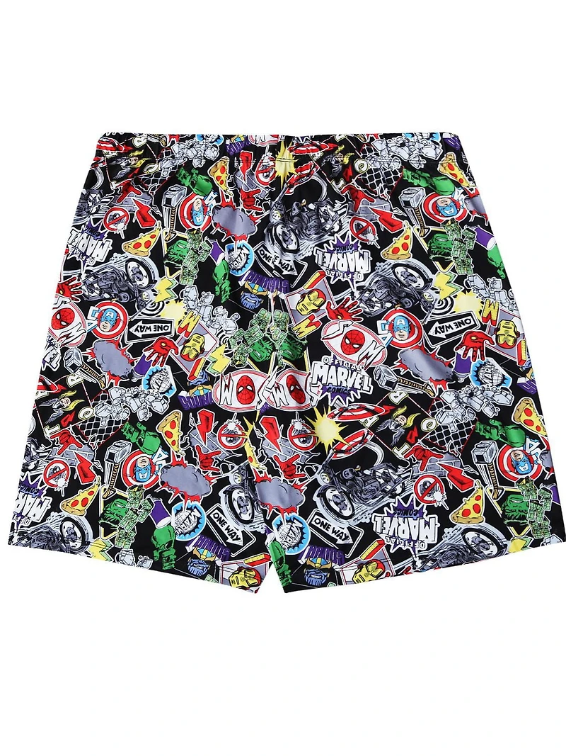 Marvel Knit Sleep Shorts