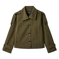Imperméable écourté London Fog pour femmes
