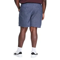 George Big Men's Linen-Blend Short