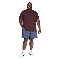George Big Men's Linen-Blend Short