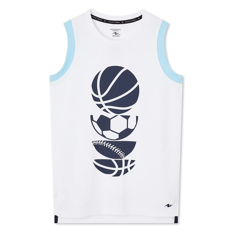 Athletic Works Boys' Muscle Tank