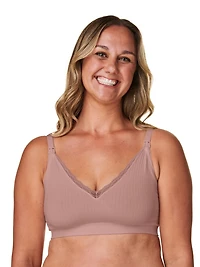 Soutien-gorge de grossesse et d’allaitement à une épaisseur Basics par Bravado Tailles S-XXL