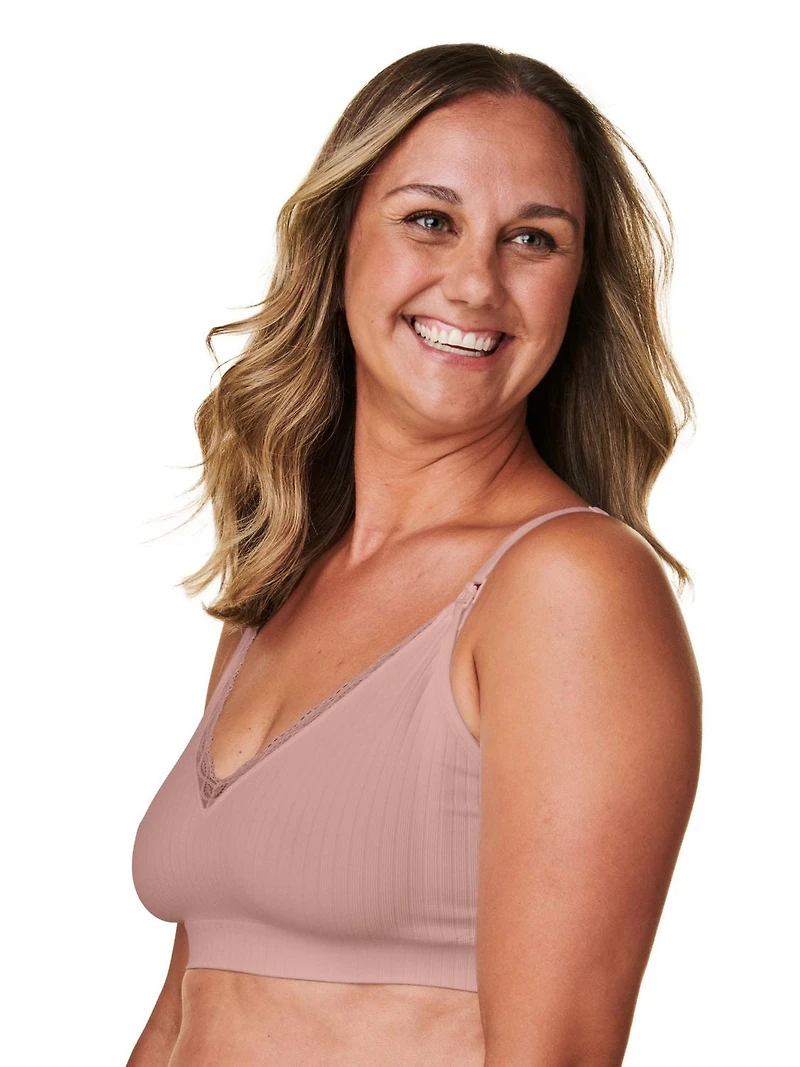 Soutien-gorge de grossesse et d’allaitement à une épaisseur Basics par Bravado Tailles S-XXL