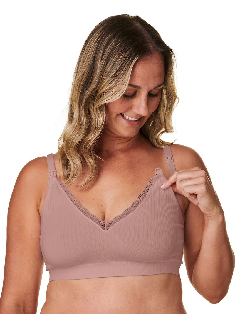 Soutien-gorge de grossesse et d’allaitement à une épaisseur Basics par Bravado Tailles S-XXL