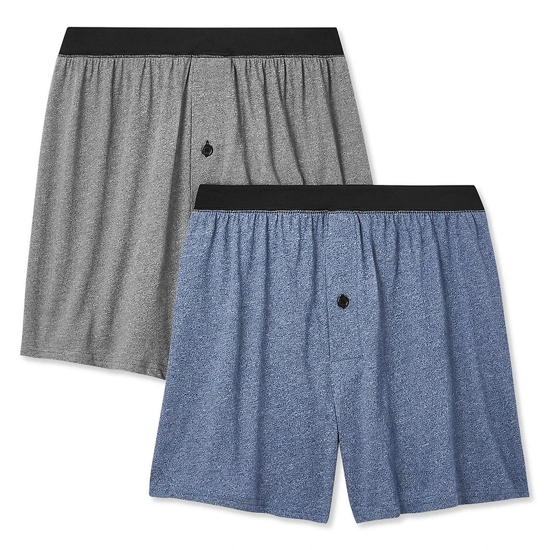 George Men's 2-Pack Knit Boxers