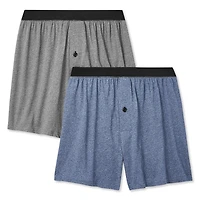 George Men's 2-Pack Knit Boxers