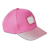 George Girls' Sequin Glitter Baseball Cap