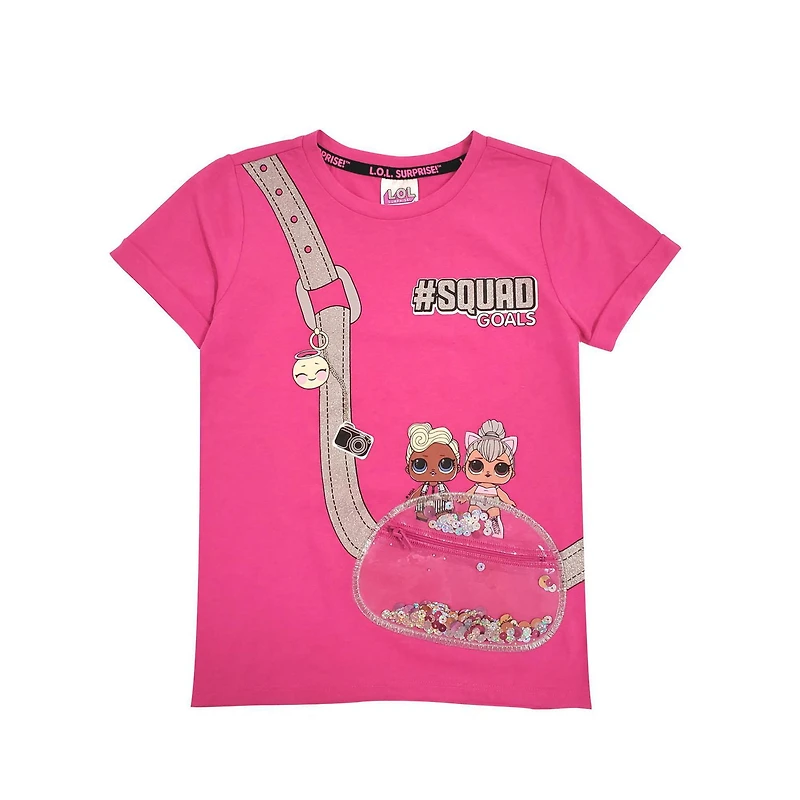 Filles L.O.L Surprise! T-shirt Pocket Squad