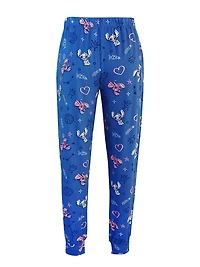 Lilo & Stitch Knit Sleep Pant - Adults, Sizes:XS-XL