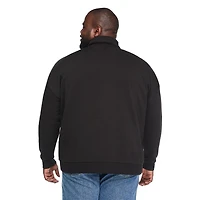 George Big Men's Quarter Zip Sweatshirt