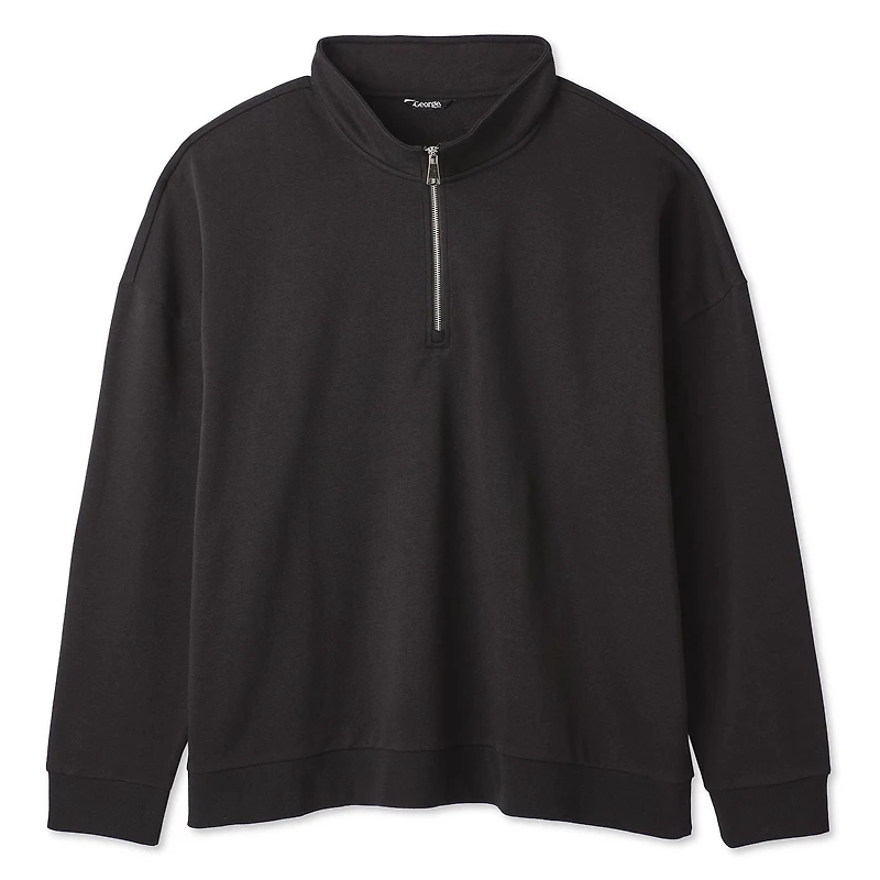 Coton ouaté à fermeture éclair 1/4 George Plus pour hommes