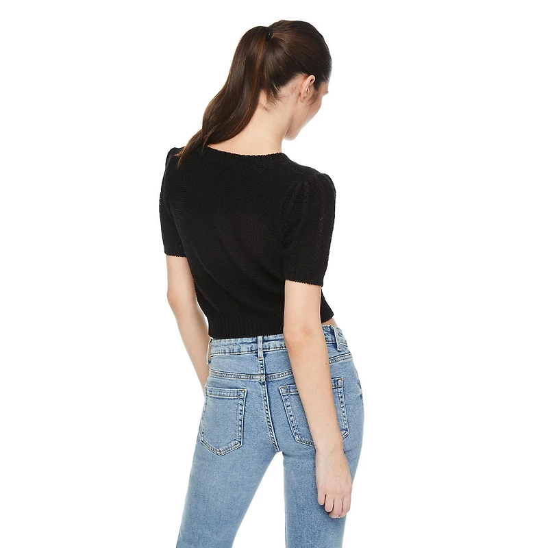 No Boundaries Women's Crochet Top