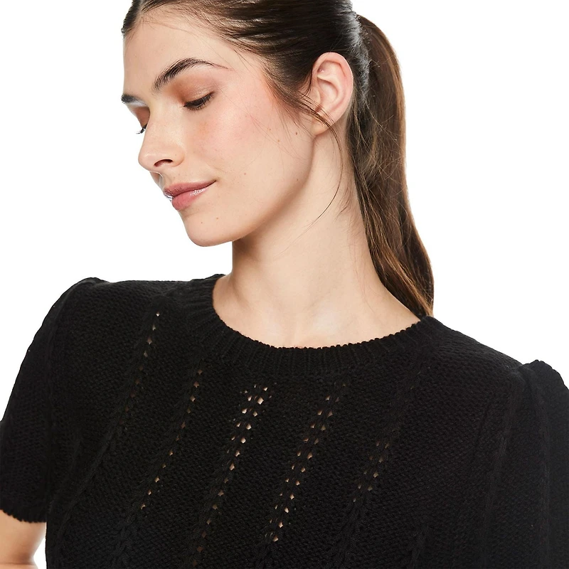 No Boundaries Women's Crochet Top