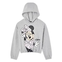 Chandail à capuchon en molleton Minnie Mouse Disney pour filles