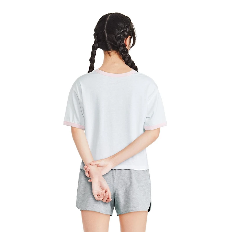 Disney Girls' Minnie Mouse Ringer Tee