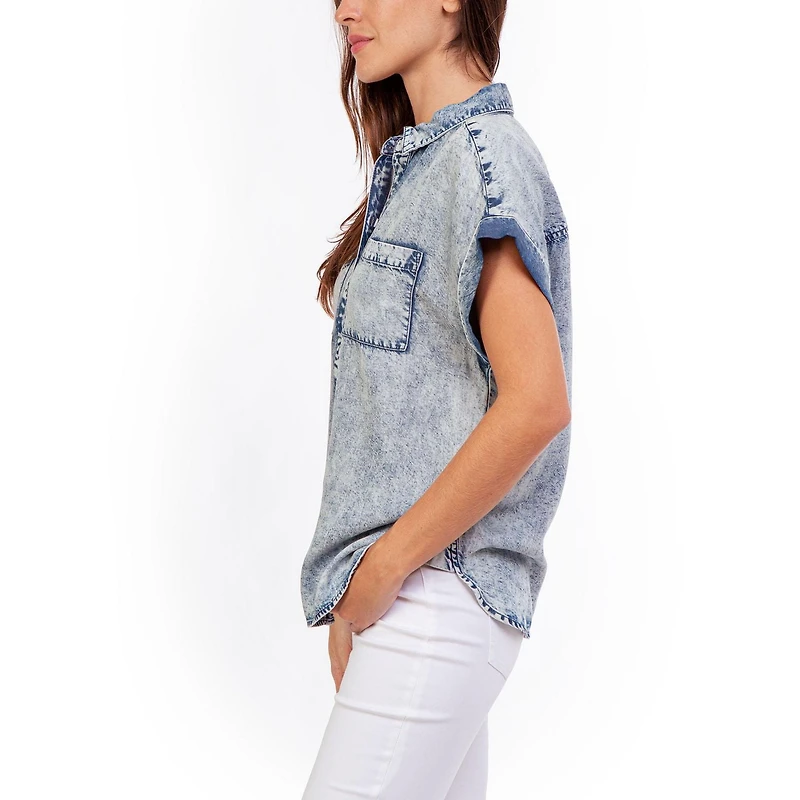 Jordache Women's Dolman Sleeve Shirt