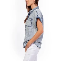 Jordache Women's Dolman Sleeve Shirt