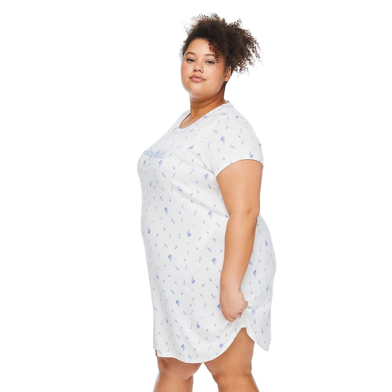 Chemise de nuit George Plus pour femmes Tailles 1X-4X