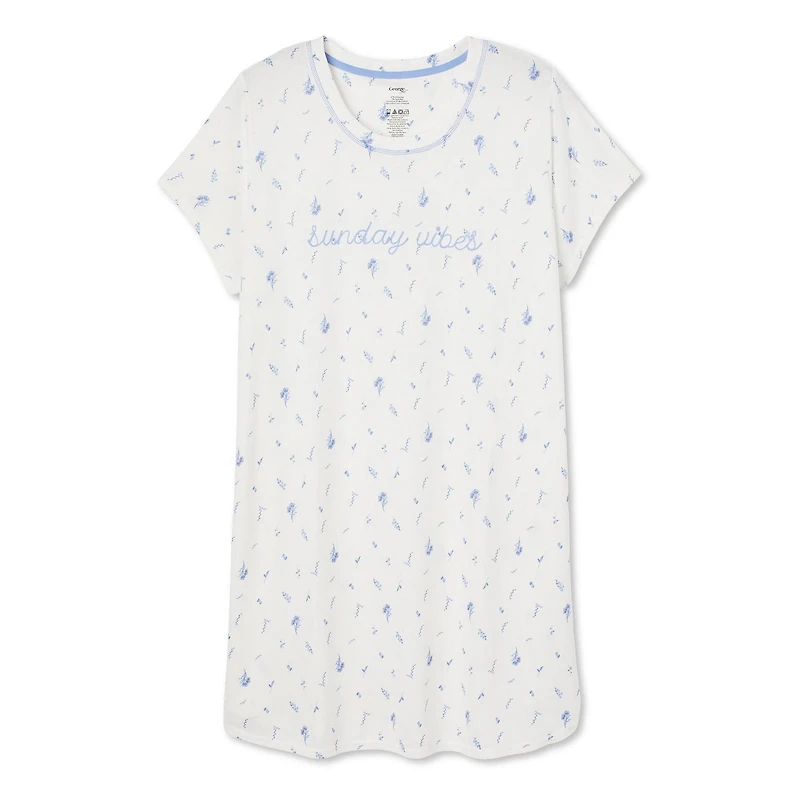 Chemise de nuit George Plus pour femmes Tailles 1X-4X