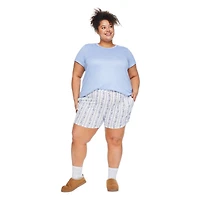 George Women's Plus Pajama 2-Piece Set