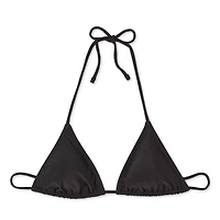 No Boundaries Women's String Bikini Top