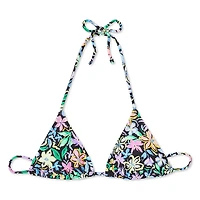 No Boundaries Women's String Bikini Top