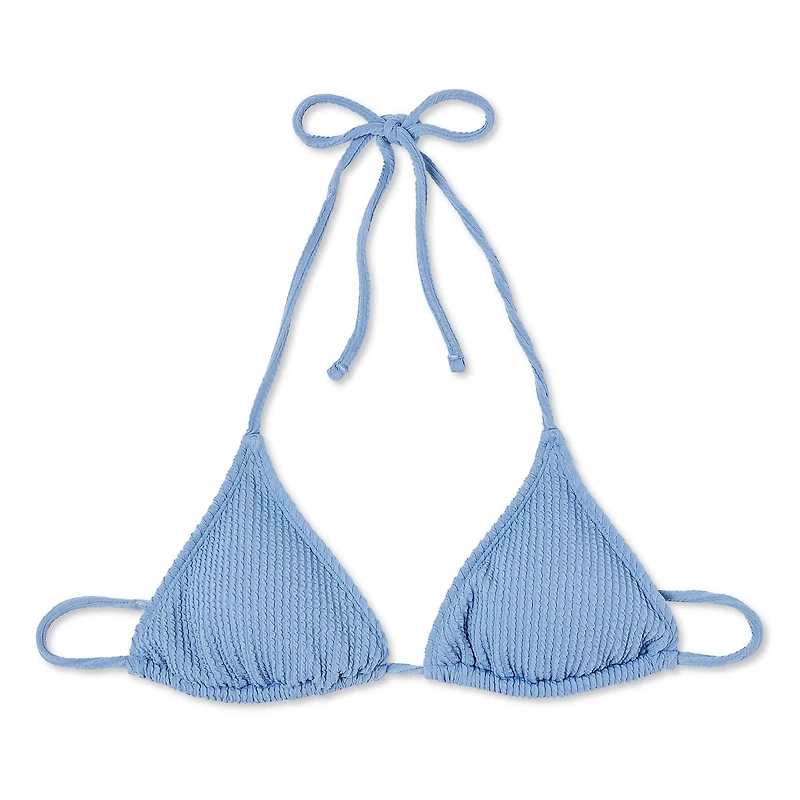 No Boundaries Women's String Bikini Top