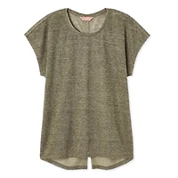 Iyla Women's Button Back Tee