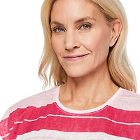 Iyla Women's Button Back Tee