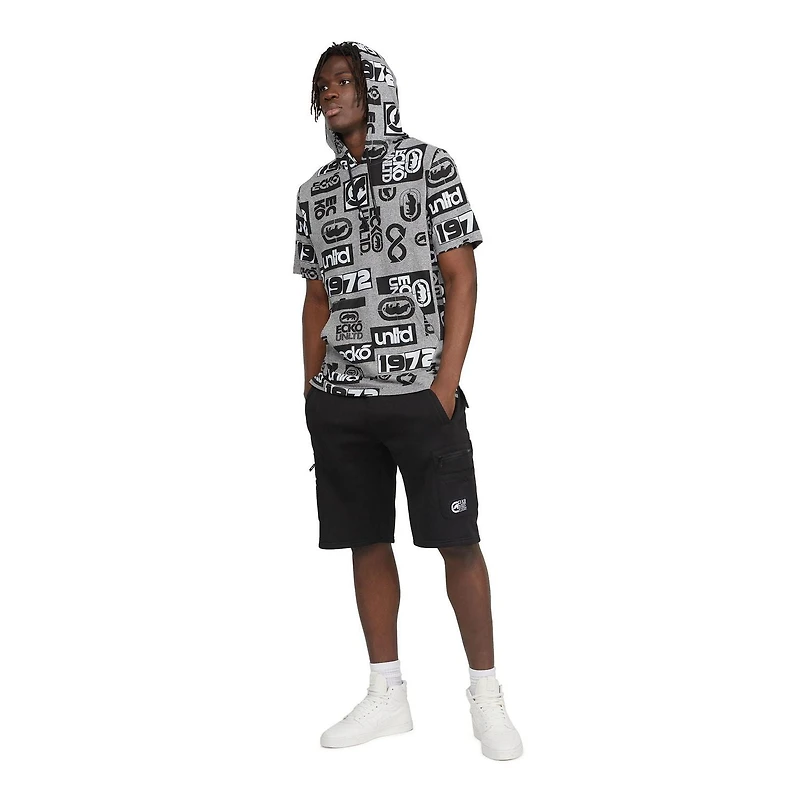 Ecko Men’s Branded Short Sleeve Hoodie