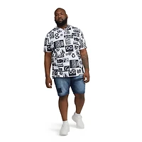Ecko UNLTD sweat à capuche à manches courtes pour hommes