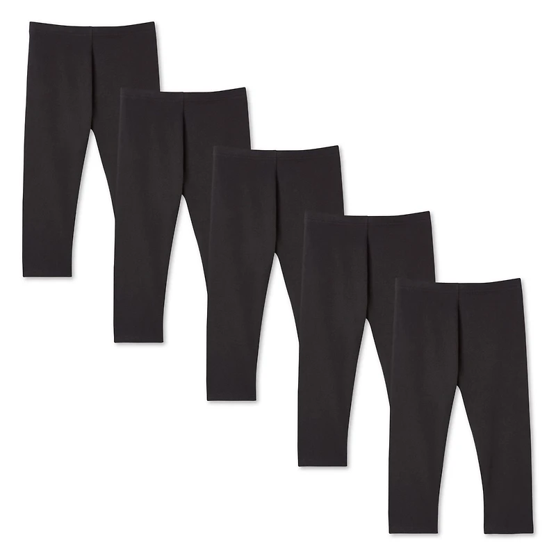 Lot de 5 leggings capri George pour filles