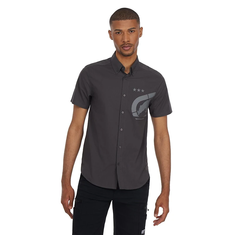 Ecko UNLTD chemise tissée à manches courtes pour hommes